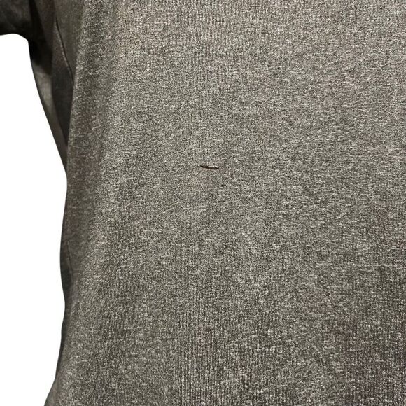 Fila Heather Gray V-Neck Workout Shirt Girl’s Large 14-16 - Picture 5 of 5